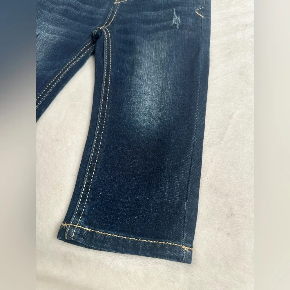 Kids Adjustable Waist Stretch Skinny Jeans - Cat & Jack Kids Size 18M